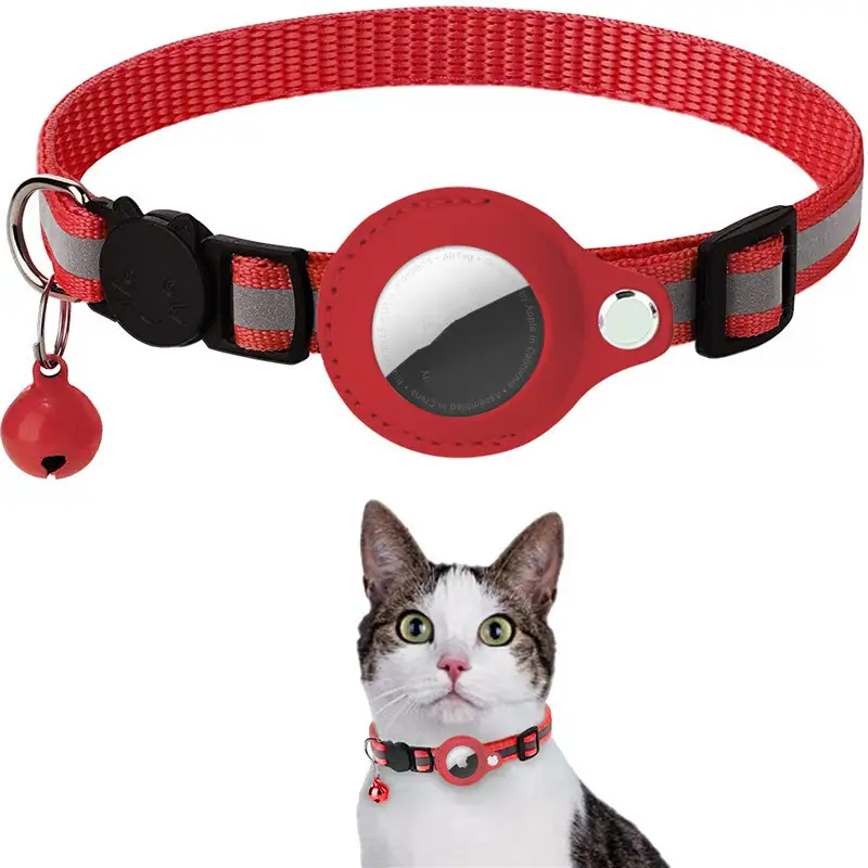 Reflective Collar Waterproof Holder Case for Airtag Air Tag Airtags Protective