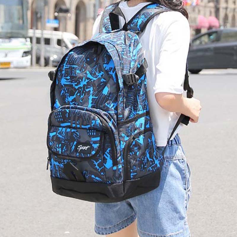 Title 3, Classic Nylon Backpack Big Capacity Back Packs ...