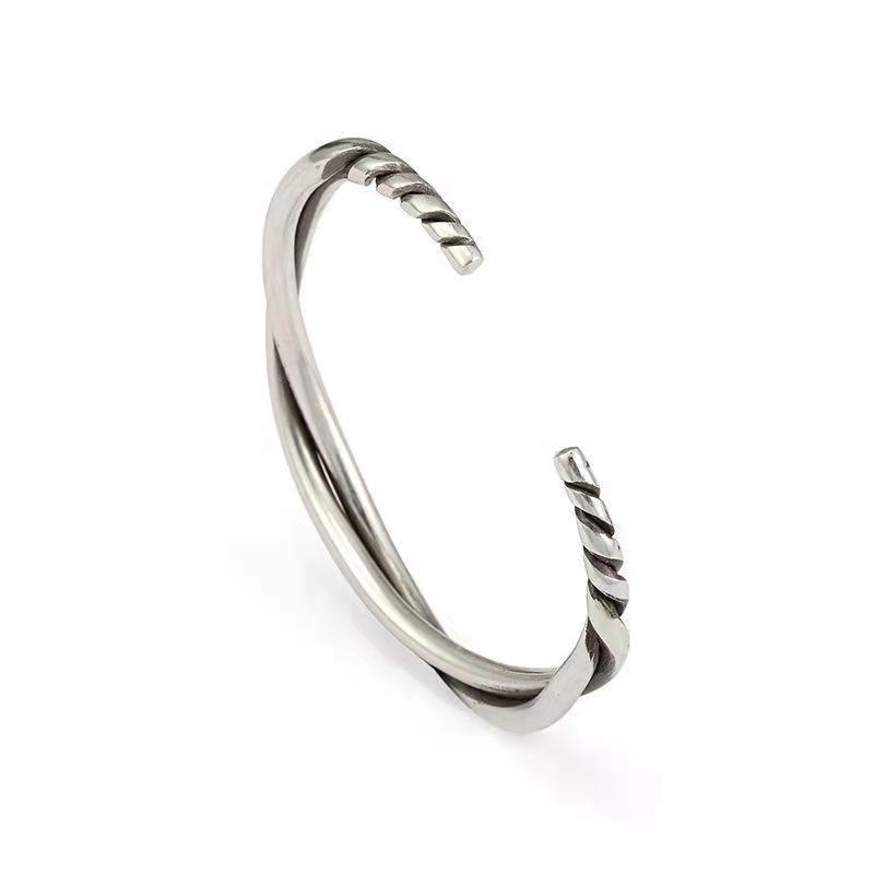 Handmade Twisting Bracelet Male Fashion Retro