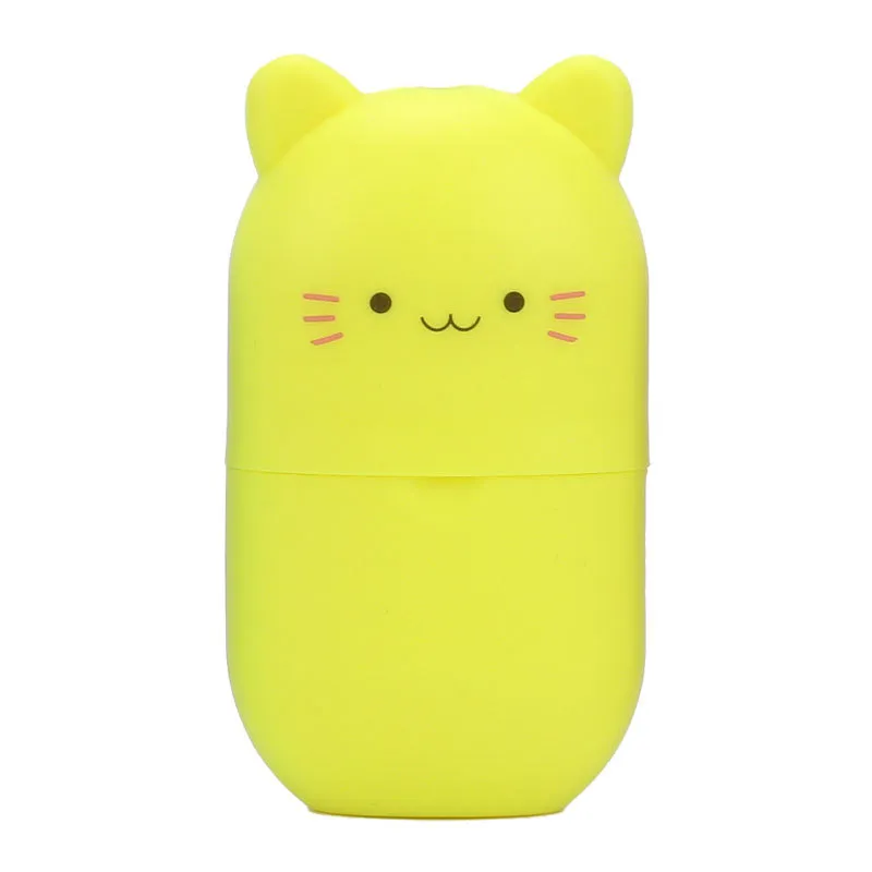 Cosmetics Ice Compression Silicone Ice Tray Facial Massage - Yellow