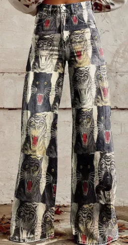 Women's Casual Pants Thin Imitation Jeans 1Style - Shop at LoveMi
