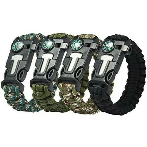 Emergency Paracord Bracelets