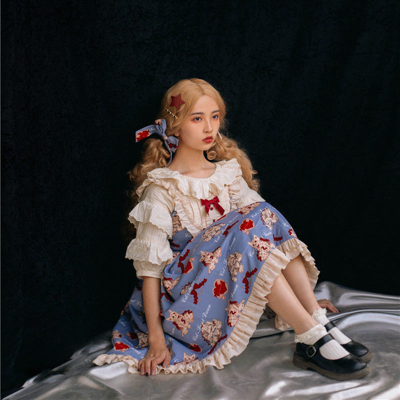 Cat Handle JSK Strap Dress