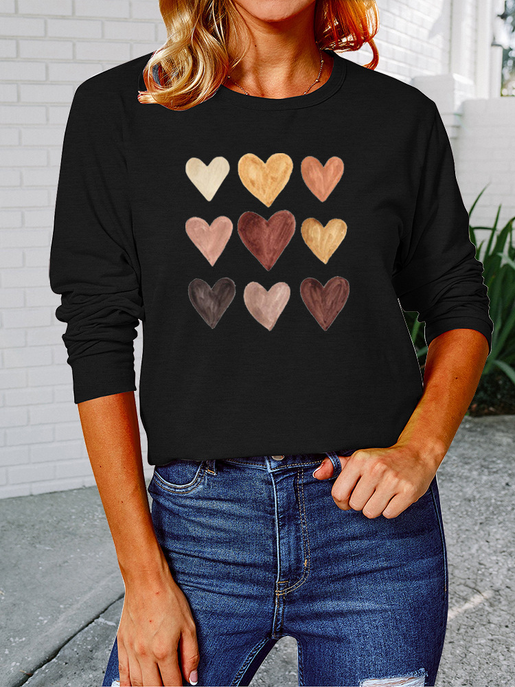 Title 3, Negen Graffiti Love casual tops met lange mouwen