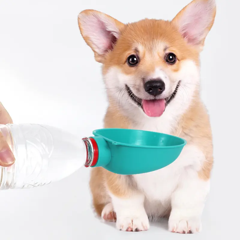 Portable Dog Drinking Bowl Outdoor Water Feeding