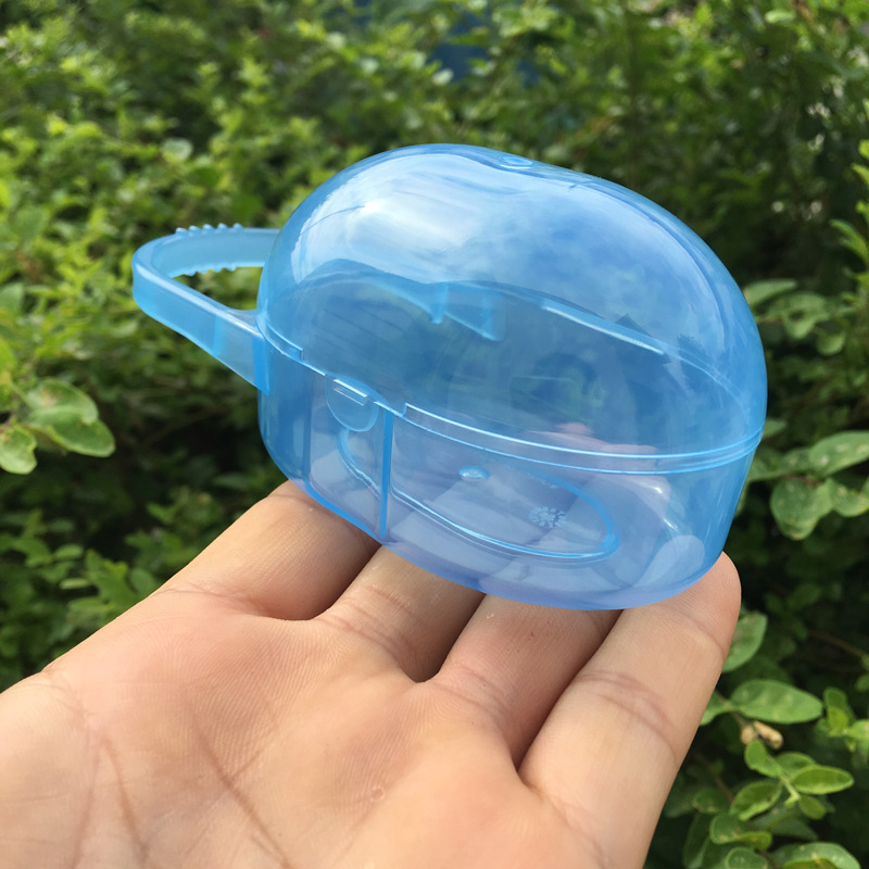 New Oval PP Pacifier Box Shubeidi Baby Products Storage Box Wide Mouth Standard Mouth Packing Box