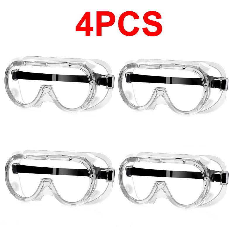 Safety Goggles Protective Anti-Fog Vent Glasses Eye Protection Lab Work PPE Wear