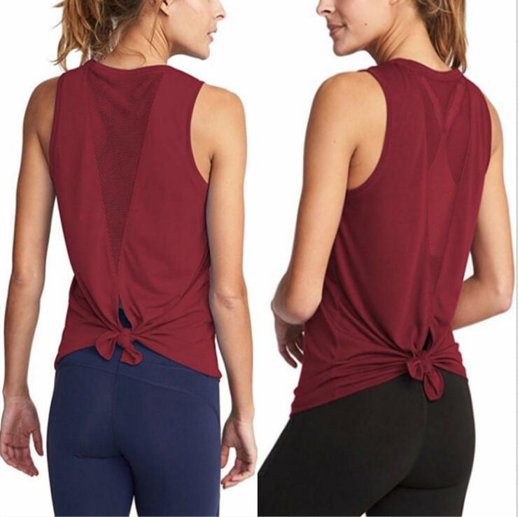 Title 5, Sports fitness yoga vest basic sleeveless thin ...