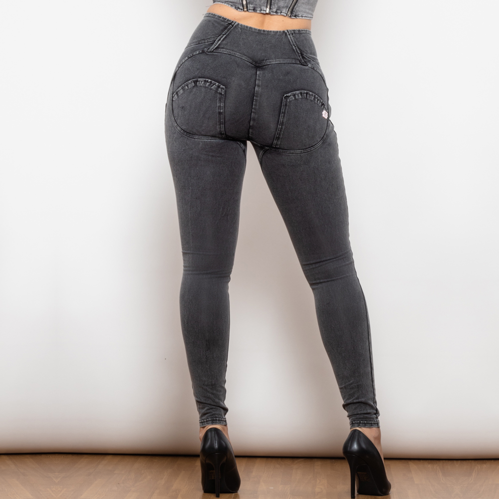 Title 4, Shascullfites Melody Grey Lift Jeggings Jeans D...