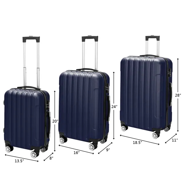 3 in 1 multifunctional large capacity traveling storage suitcase lug 2 9