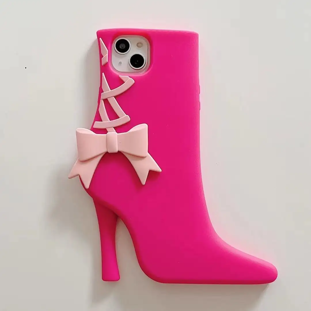 Oucai Tricks High Heel Bow Knot