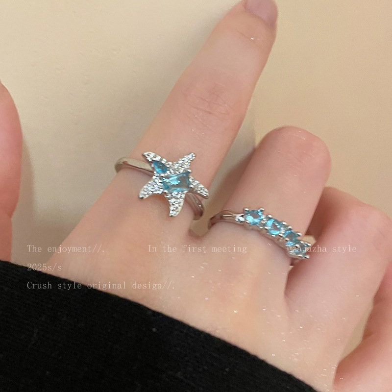 Bague Zircon Bleu Femme — Élégance et Style Assuré - image 4