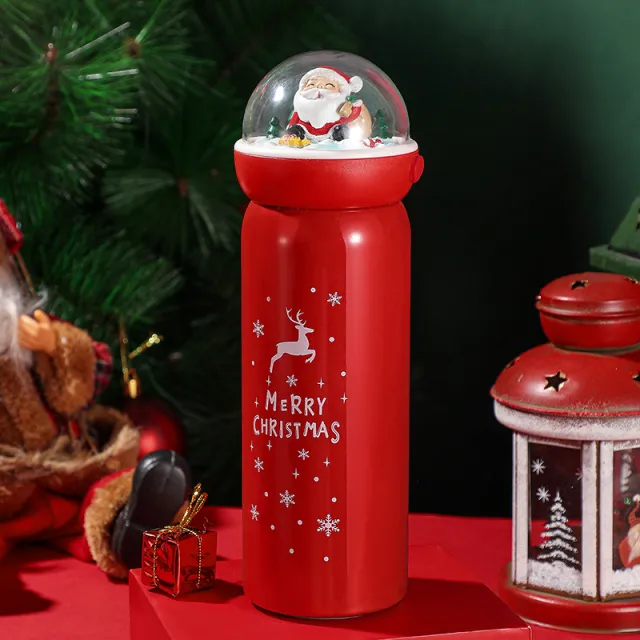 Christmas Gift Cute Elk Cartoon Thermos Mug Christmas Deer - Shop at LoveMi
