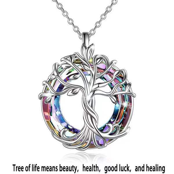Tree of Life Necklace – Simple Hollow Pendant Jewelry - Image 2