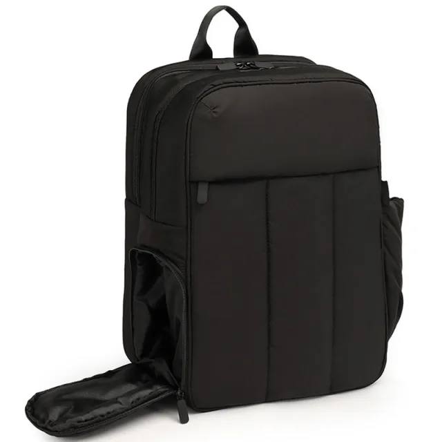 Lightweight Fashion Down Jacket Travel Backpack Black - Shop at LoveMi
