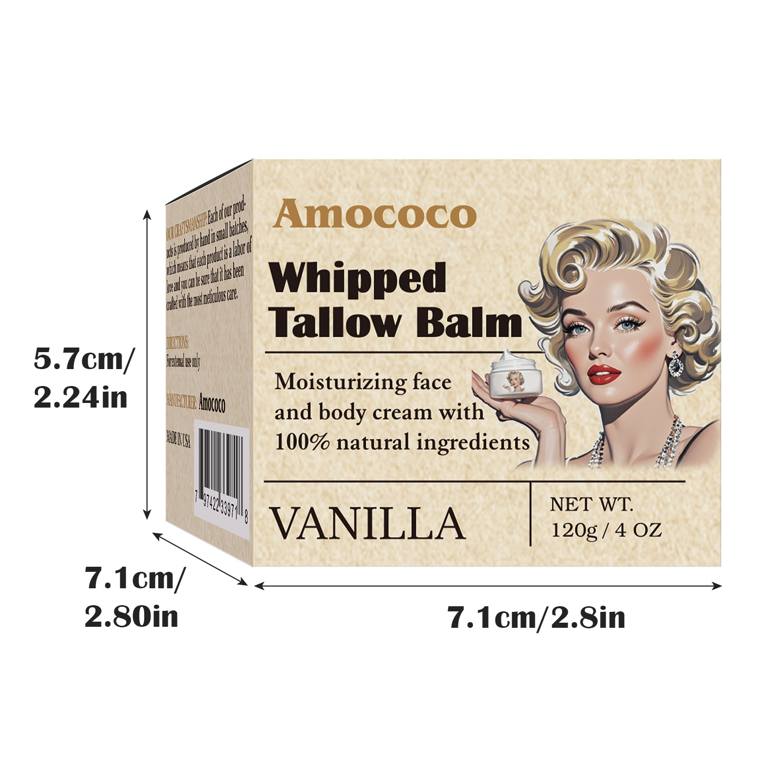 Only Supports Self Pickup With Waybill Amococo Whipped Tallow Balm Deep... 14