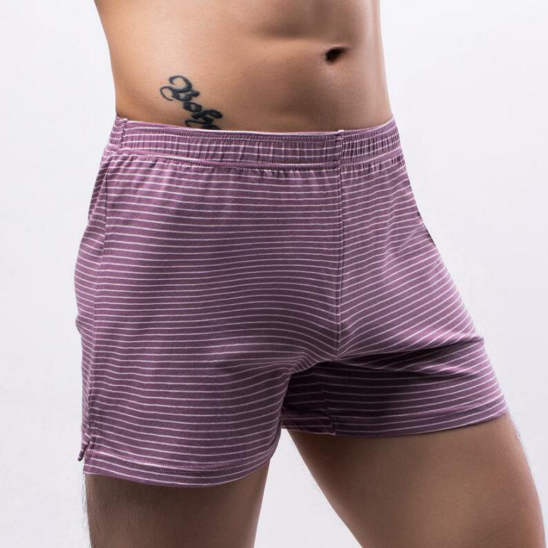 Title 7, Breathable Cool Striped Shorts Three-point Paja...