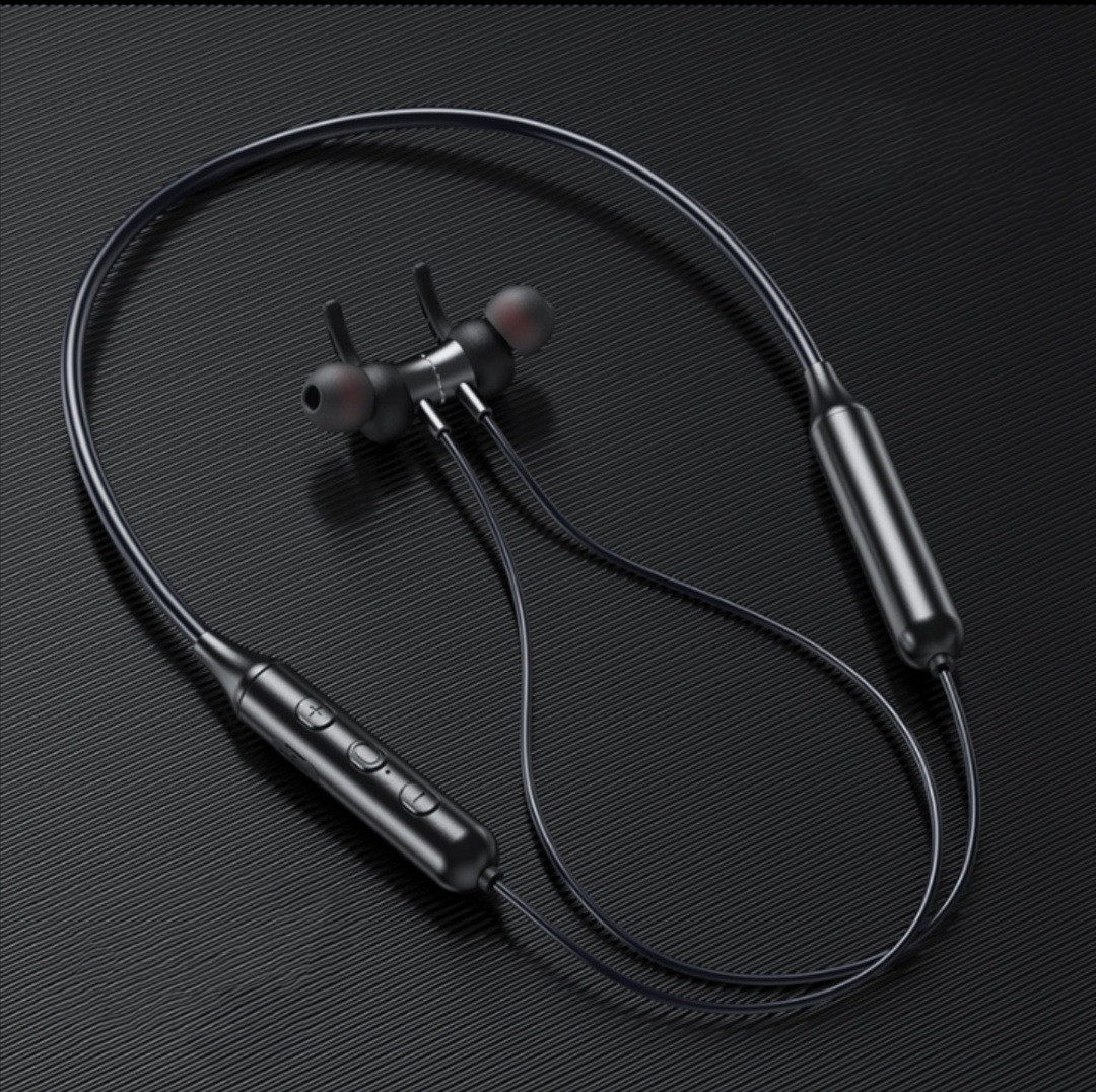 Wireless Bluetooth Sports Headset Neckband In-Ear Earphones Halter Style - 第 7/8 張圖片