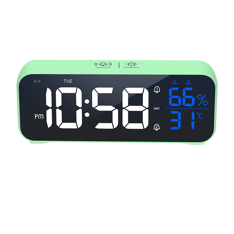 Title 4, Simple Temperature and Humidity Alarm Clock. Mo...