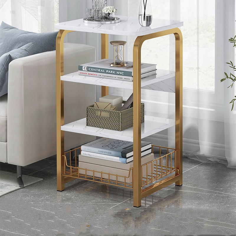 Sofa Side Cabinet Mini Small Table Small Bedside Table Can Move The Side Of A Few - 2