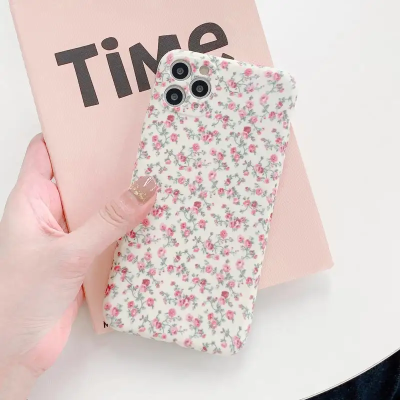 Retro Small Floral Print Phone Case Protector
