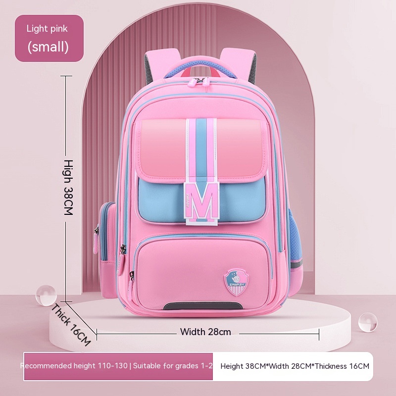 Baby Burden Relief Spine Protection Primary School Student Schoolbag Large Capacity Lightweight Children Backpack — foto 27