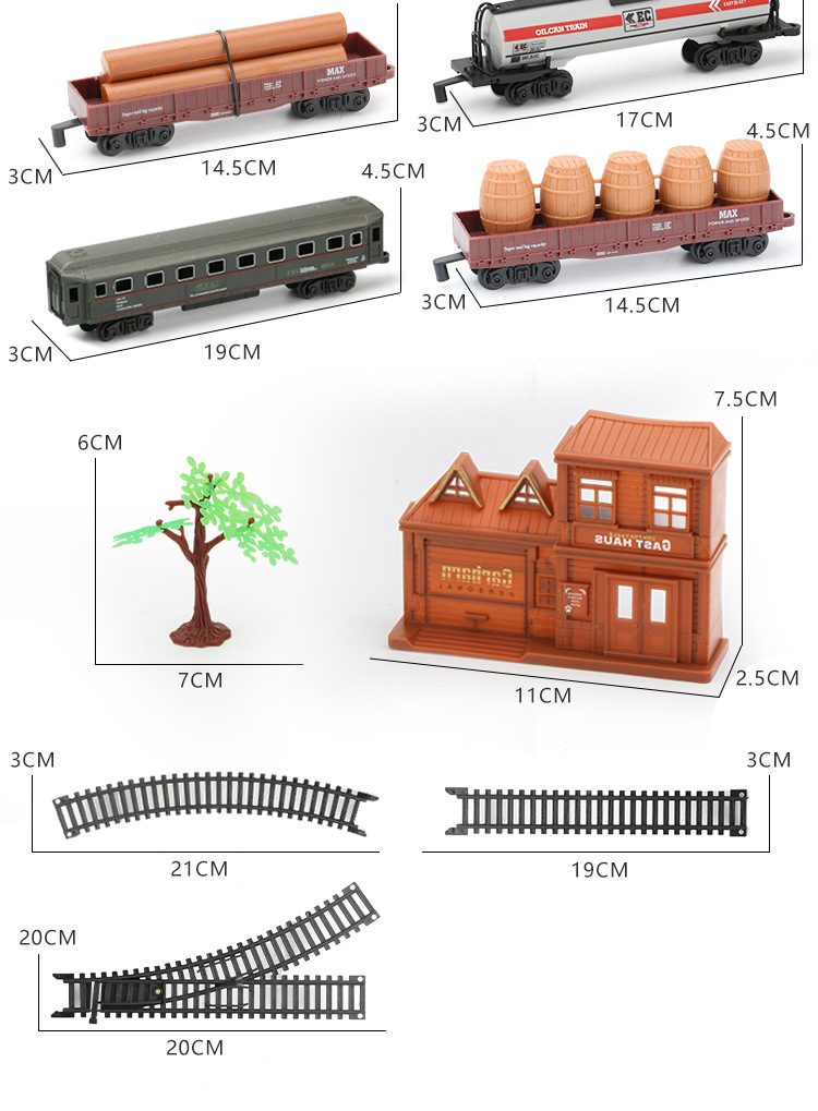 Title 13, Simulation Electric Track Classical Model Toy T...