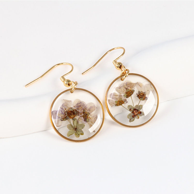 Fashion New Style Ivy Immortal Flower Earrings