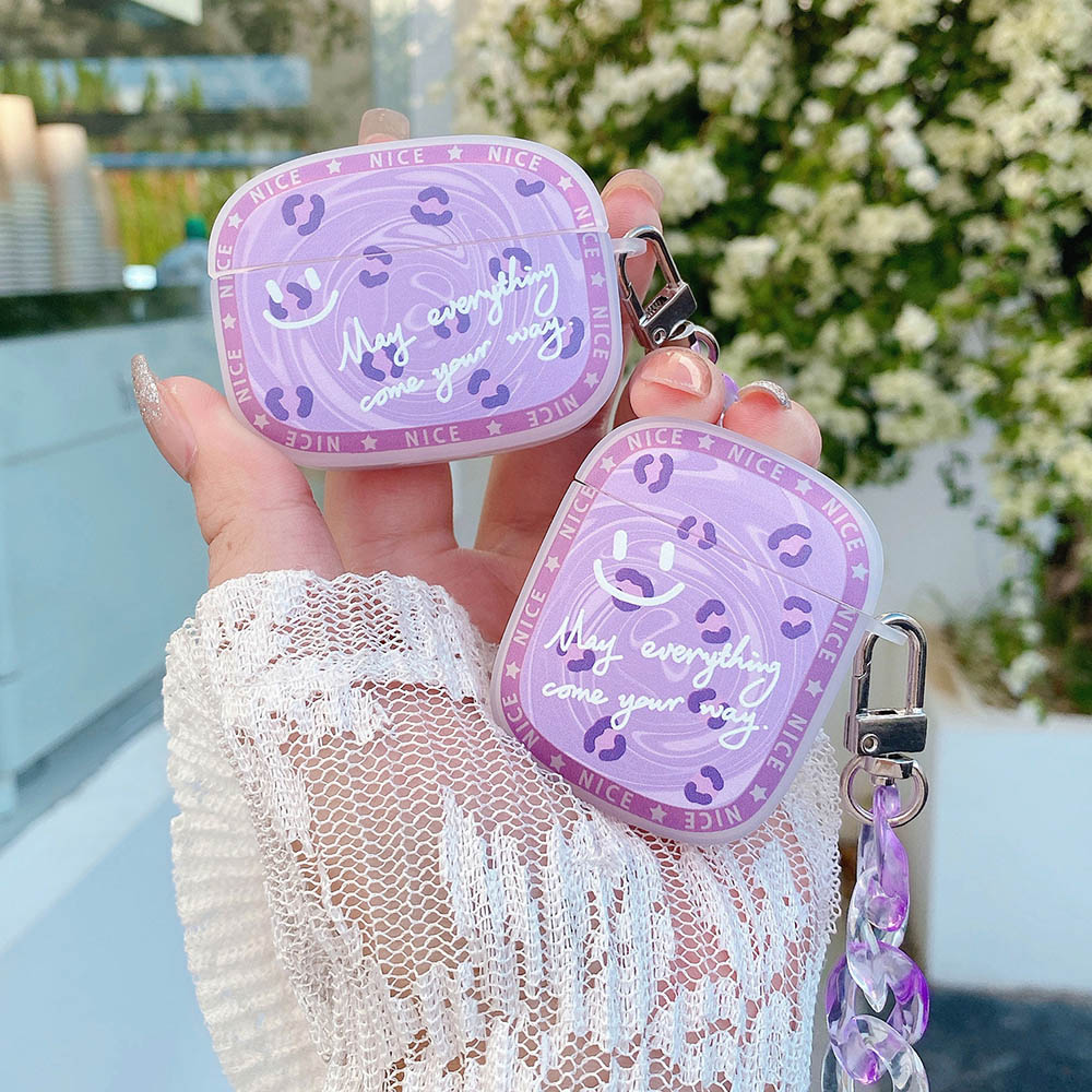 Creative Water Wave Leopard Print Silicone Wireless Headset