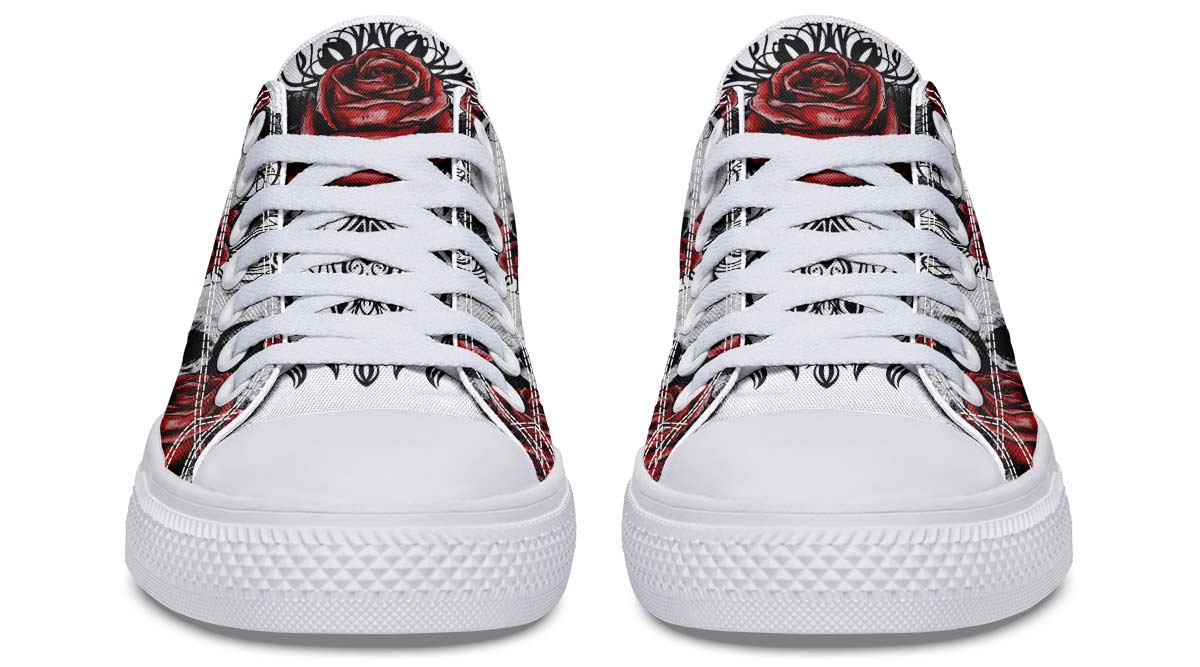 Fashion Print Couple Low-Top Canvas Shoes