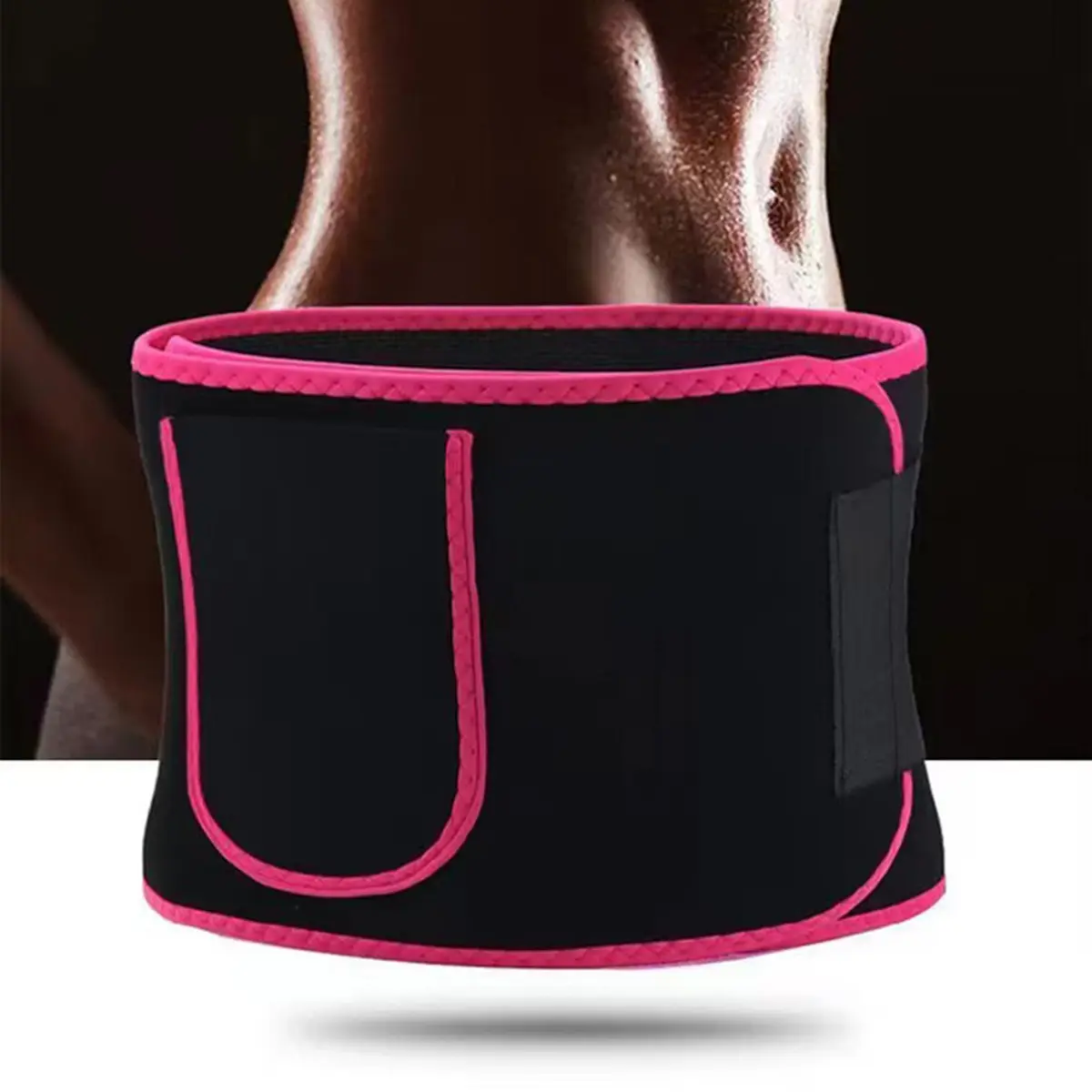 Women Men Fat Burner Waist Trimmer Belt
