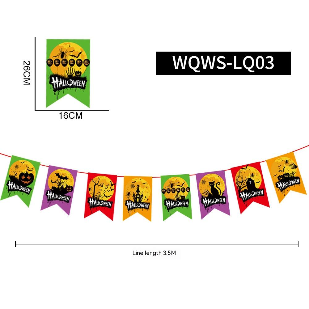 Halloween Banner Decorations Party Decoration (WQWSLQ01)