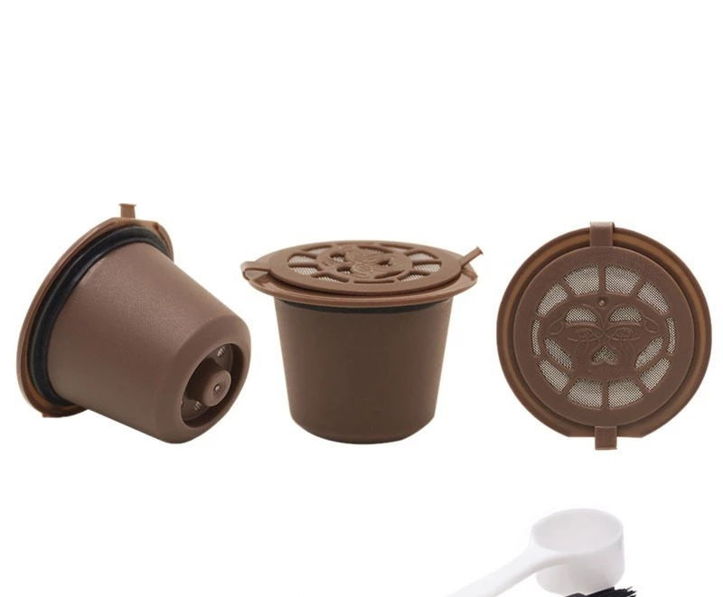 Title 2, 3PCS Reusable Coffee Capsules Pod Nespresso Sta...