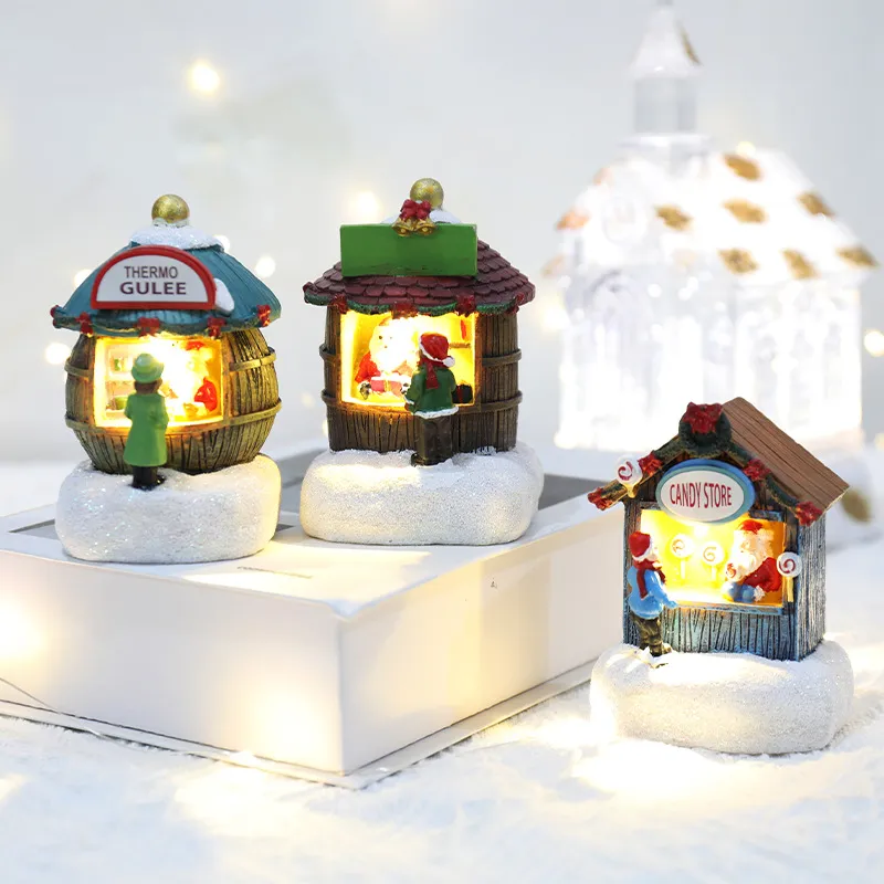 Christmas Decorations Resin Room Gifts – image 4