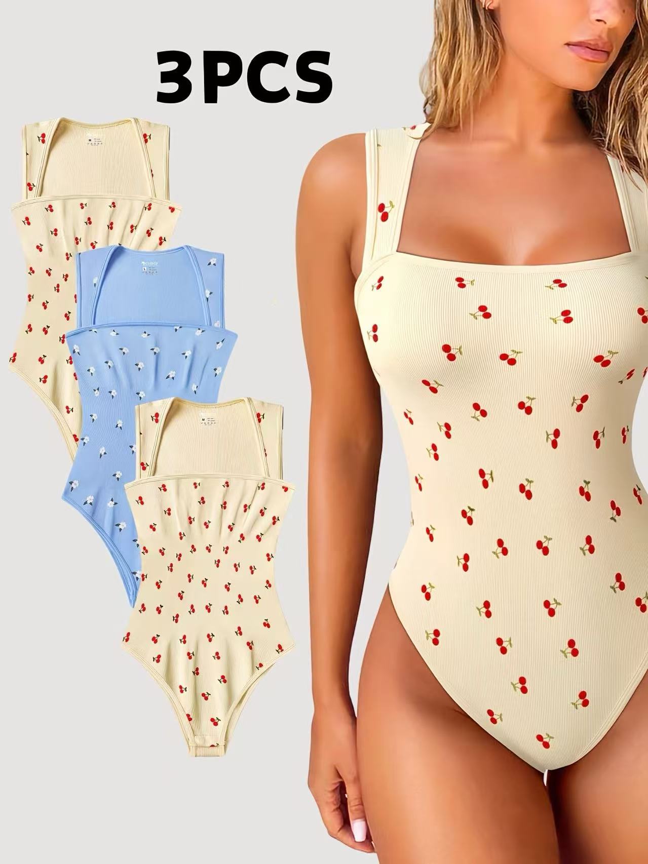 Cherry Cherry Floral Print