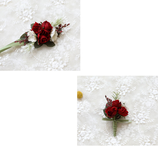 Gift Wrapping Groom And Groomsman Corsage — foto 5