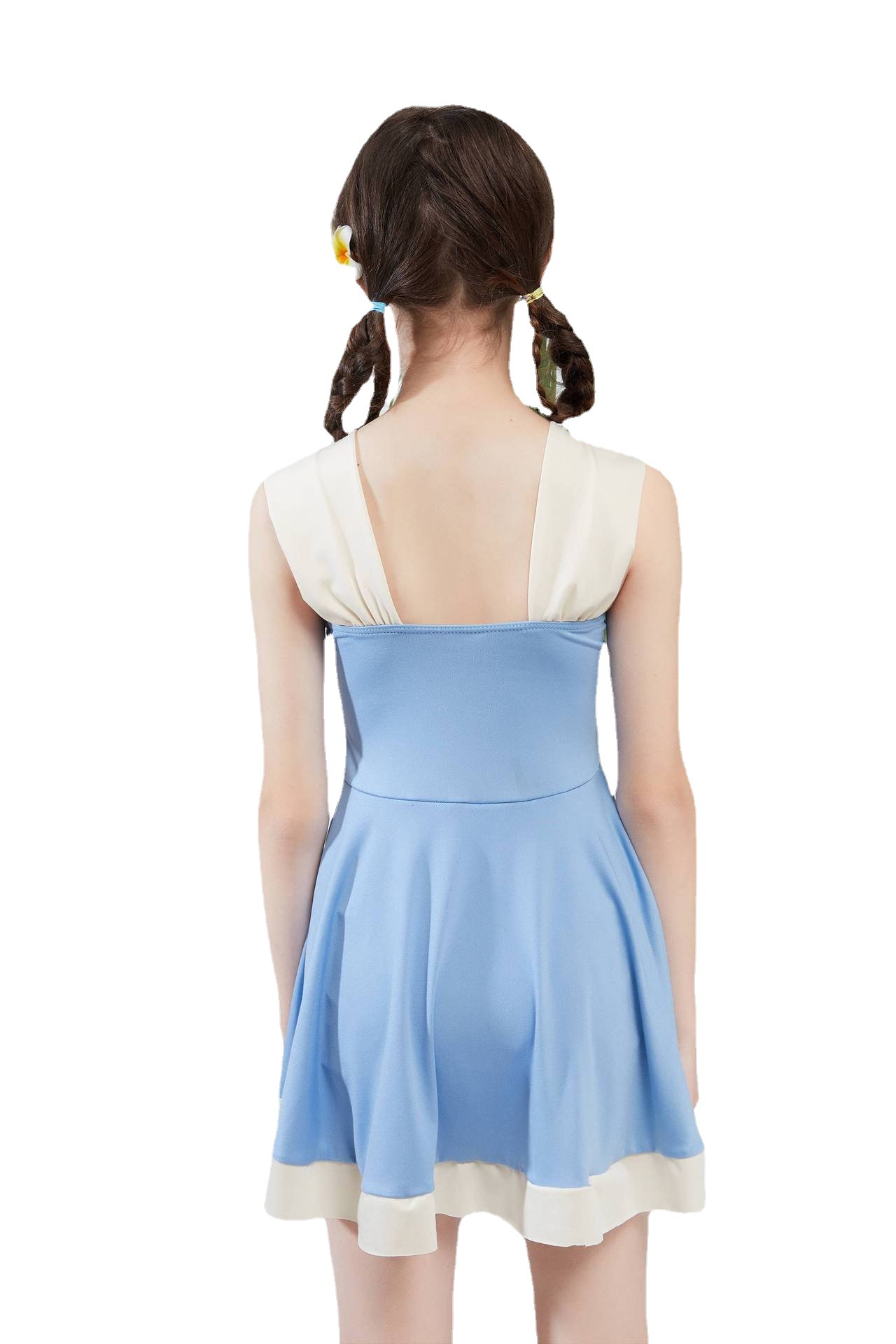 Cool Little  Girls Leisure Hot Spring Swimsuit