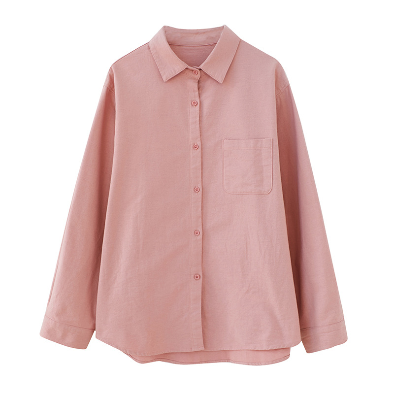 Title 9, Comfortable All-match Top Cotton Shirt