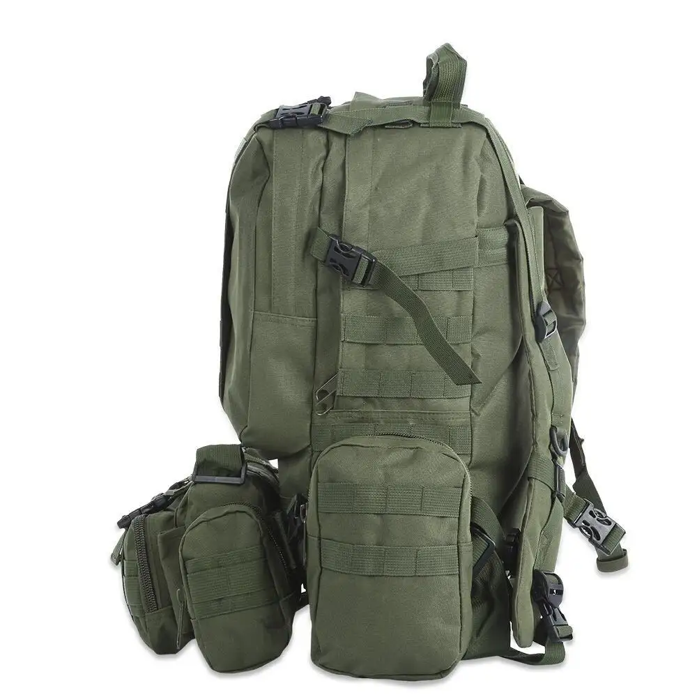 50L Outdoor Backpack Molle Military Tactical Rucksack