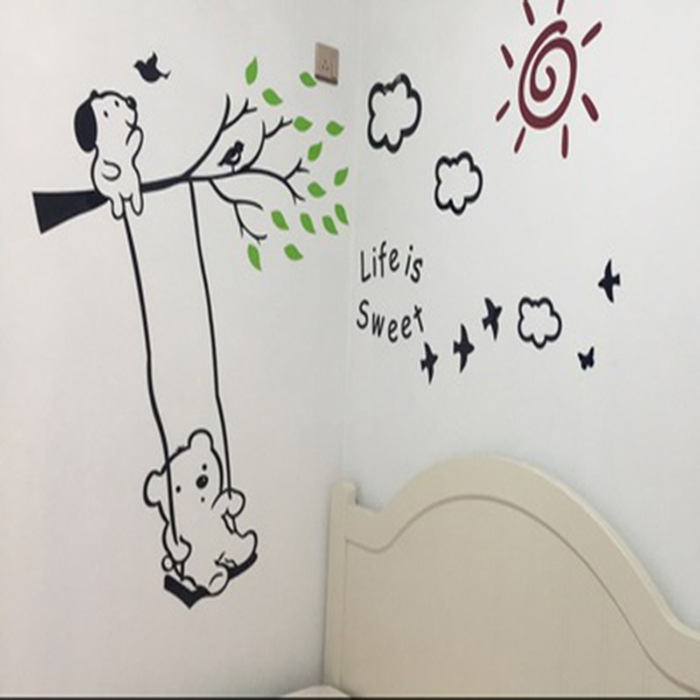 72f1f6ed 5315 443d 98f1 9c053c50afdc - Children's Room TV Background Wall Living Room Stickers