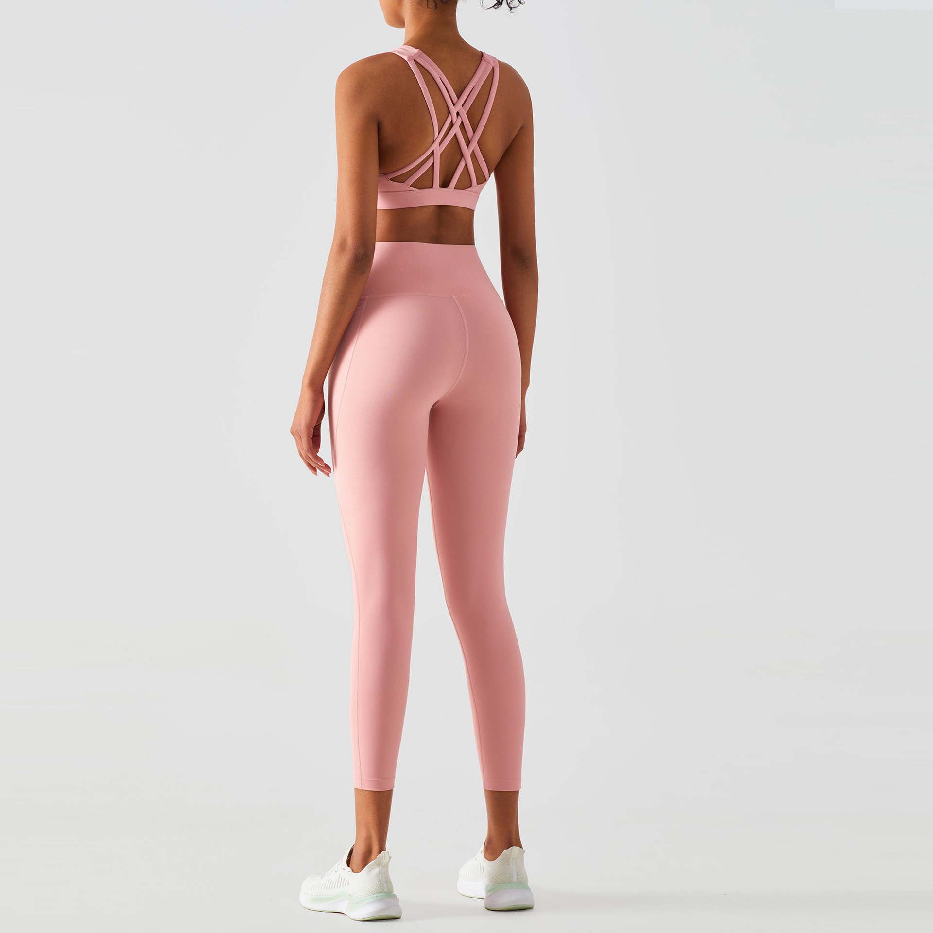 Anti-curly Edge Sports Clothes Women's Suit Six With Beautiful Back Sports Fitness Vest