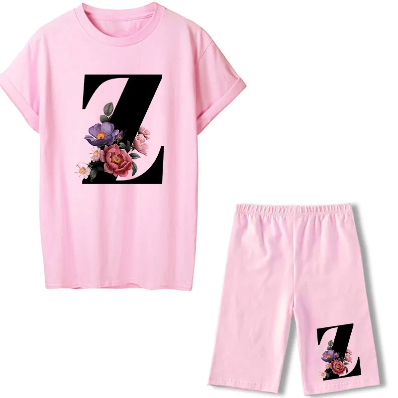Summer Letter T-shirt Jogging Motorcycle Sexy Women's Short Sleeve - Style26-Xl