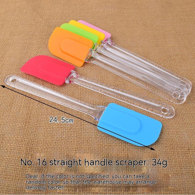 Title 5, Transparent Handle Soft Silicone Scraper