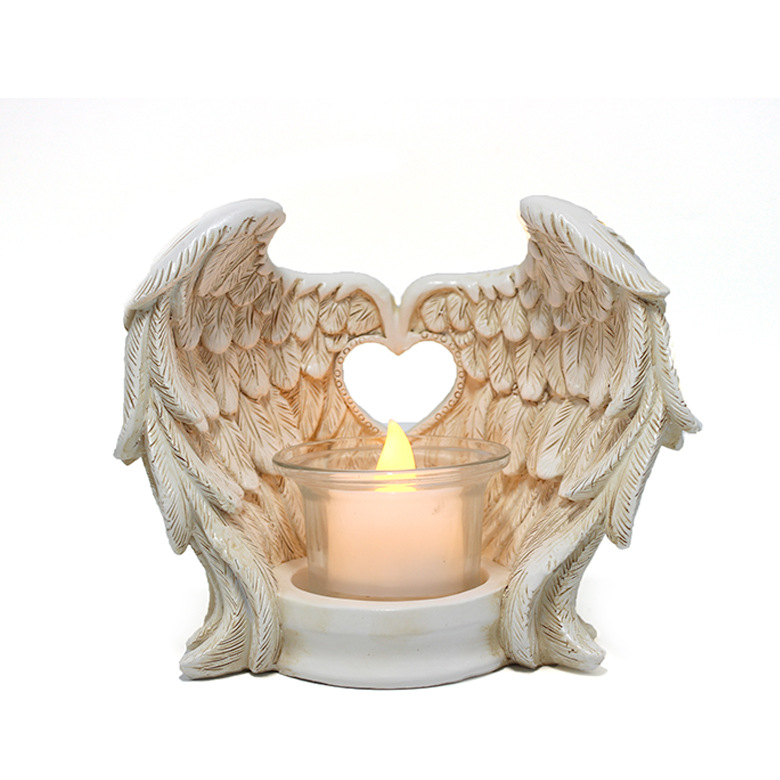 Resin Wing Candle Holder, picture 3 of 4