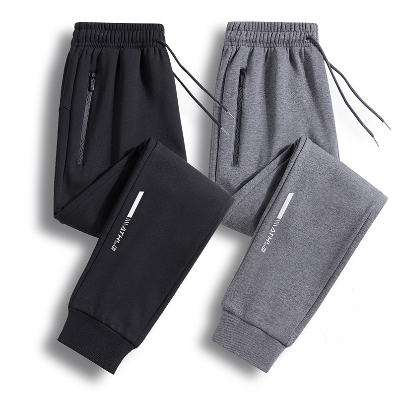 Title 7, Herrenhose plus Fleece-verdickte lässige Hose m...