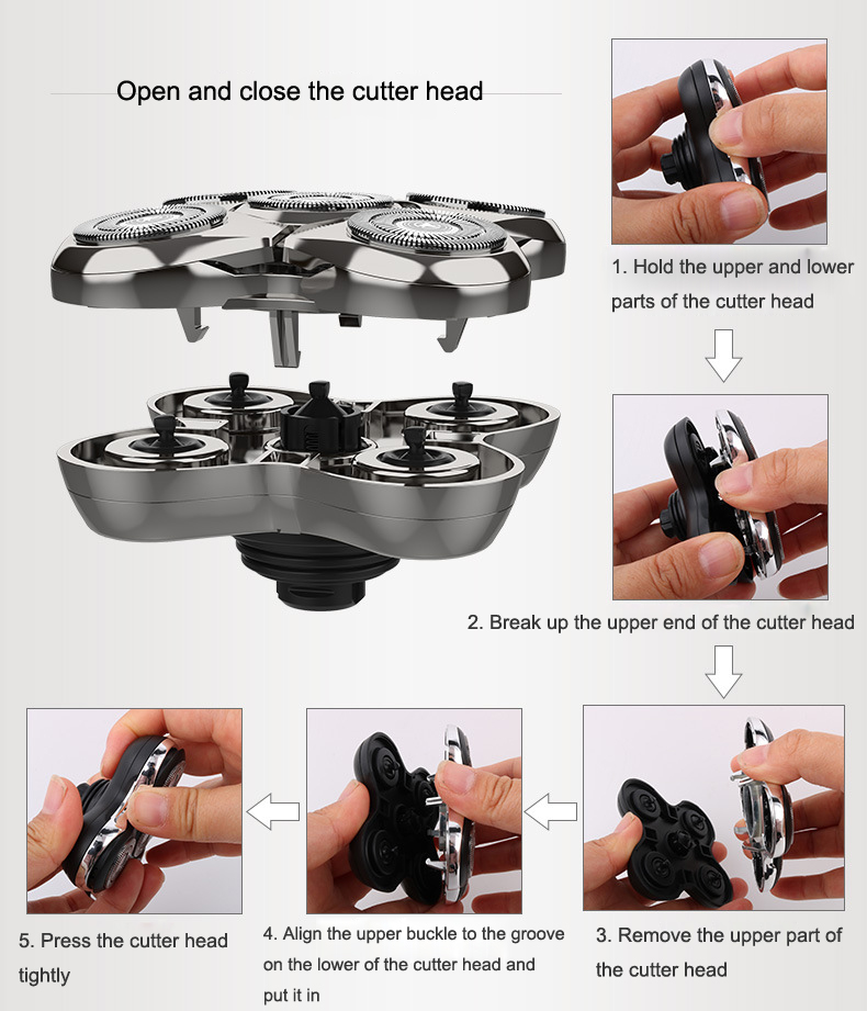 Shaving Electric Razor All-in-one Whole Body Washing And Shaving Machine