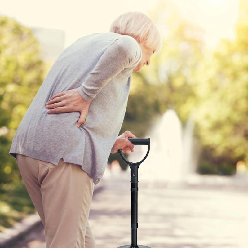 Mobility Aids Tool Adjustable Standing Assist Devices With Base For Seniors UK 6