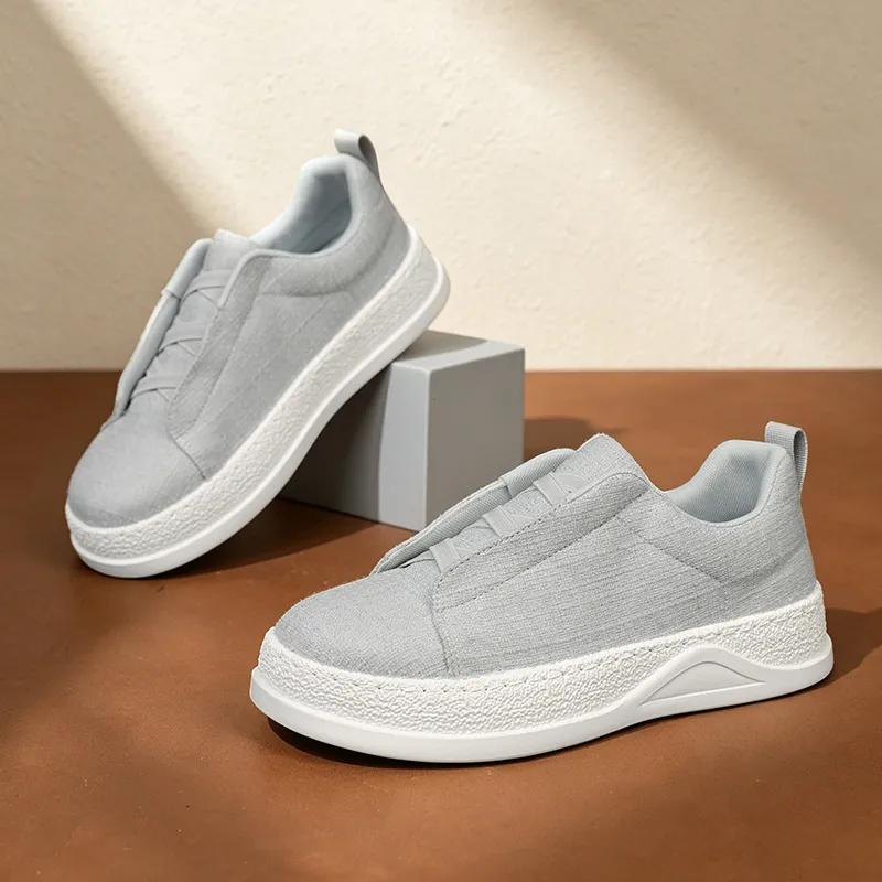 2026 Casual Fisherman Shoes, Breathable Skate Slip-on
