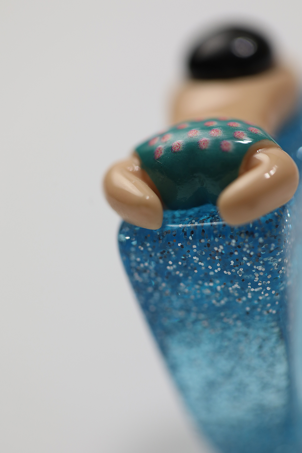 Title 2, Fashion Resin Cute Swimming Boy Ring