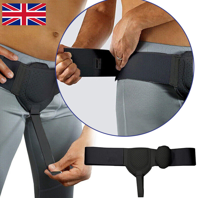 Inguinal Groin Hernia Belt Abdominal Removable Support Truss Brace Men — image 8